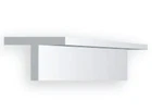 Evergreen 14In White Polyst. T Shape 1.85Mm (4), #EG763