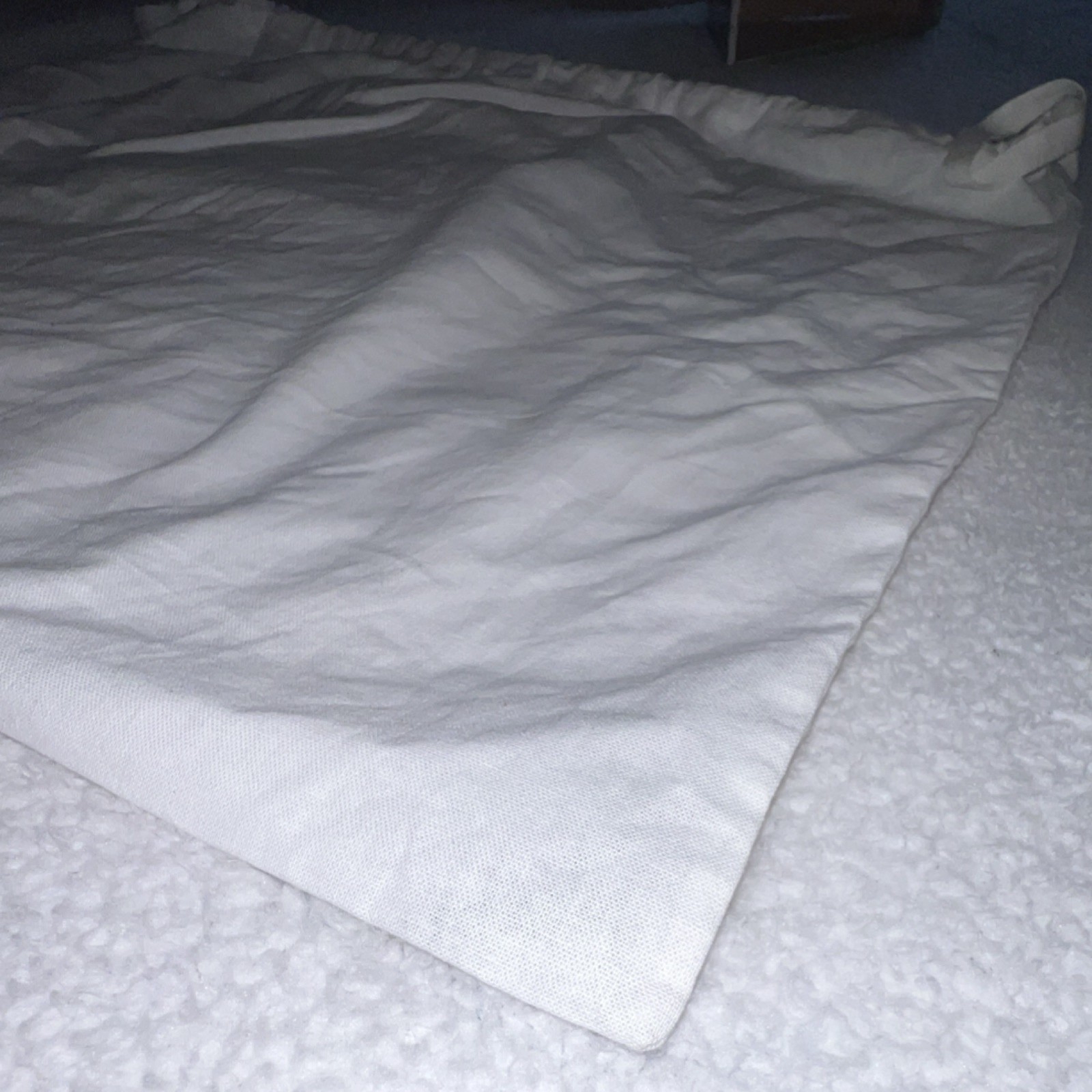 Hammitt White Drawstring Dustbag Solid Handbag Ac… - image 9