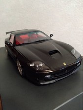 GT Spirit Ferrari 575M Maranello 1/18 Diecast Car Black Authentic Rare