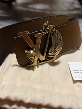 Louis Vuitton LV Initiales Fox 40mm Belt Size 90/36