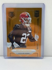 2025 Panini Donruss Elite Football Dylan Sampson RC Rookie Orange/199 Browns