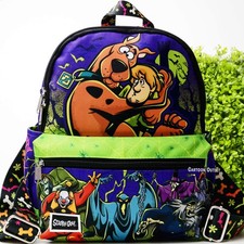 Scooby Doo Deluxe Mini Backpack 13" Daypack Bag Trending Shaggy Rare Find Purse