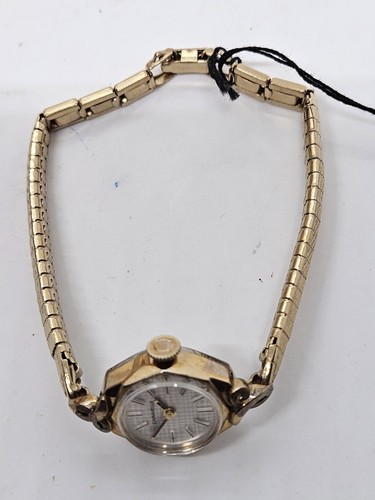 NOS Vintage Bulova Caravelle Or G.F.Femmes Mécanique Watch W / Boîte & Tags ,Etc - Photo 13 sur 19