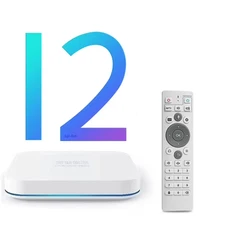 Unblock Tech UBox12 Smart Media Android 12.0 TV Box with Voice Remote Control