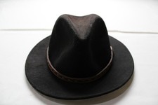 Scala Classico Men's Handmade Crushable Wool Felt Safari Hat WR4 Black Size XL
