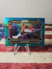 Malik Blade 2023 Panini WWE Prizm Teal Prizm #45 02/49