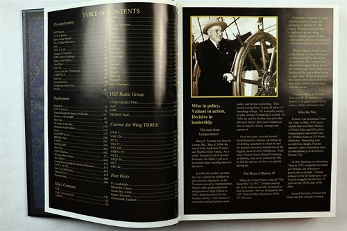 USS Harry S. Truman (CVN-75) 2003 Mittelmeereinsatz Kreuzfahrtbuch - Bild 2 von 12