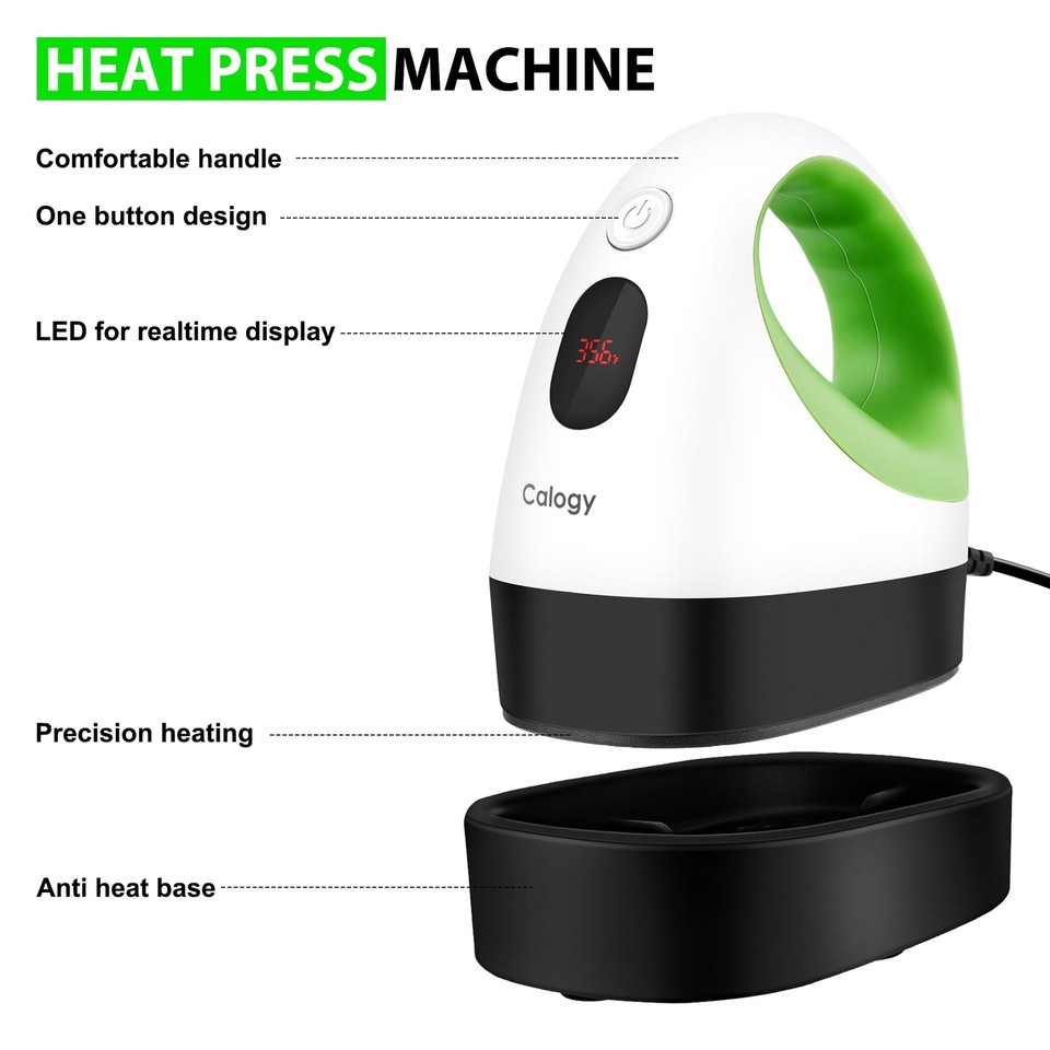 Mini Heat Press, Heat Transfer Machine, Constant Temp Control