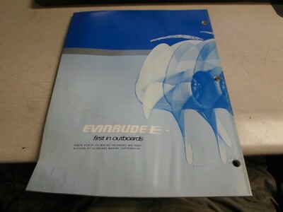 Vintage 1974 Evinrude Factory Service Manual Sportster 25 HP