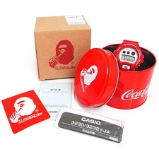 g shock x bape x coca cola