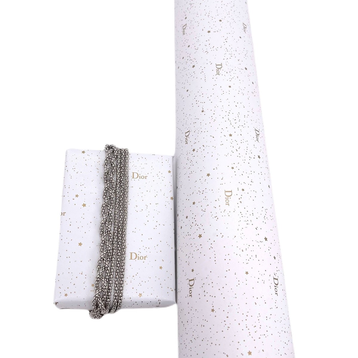 DIOR 薄紙 ラッピングペーパー Dior Authentic Logo Stars Gift Wrapping Paper Approx 6 Ft