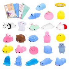 24Pcs Mochi Squishy Toys for Kids Easter Egg Fillers Party Favors Easter 333 