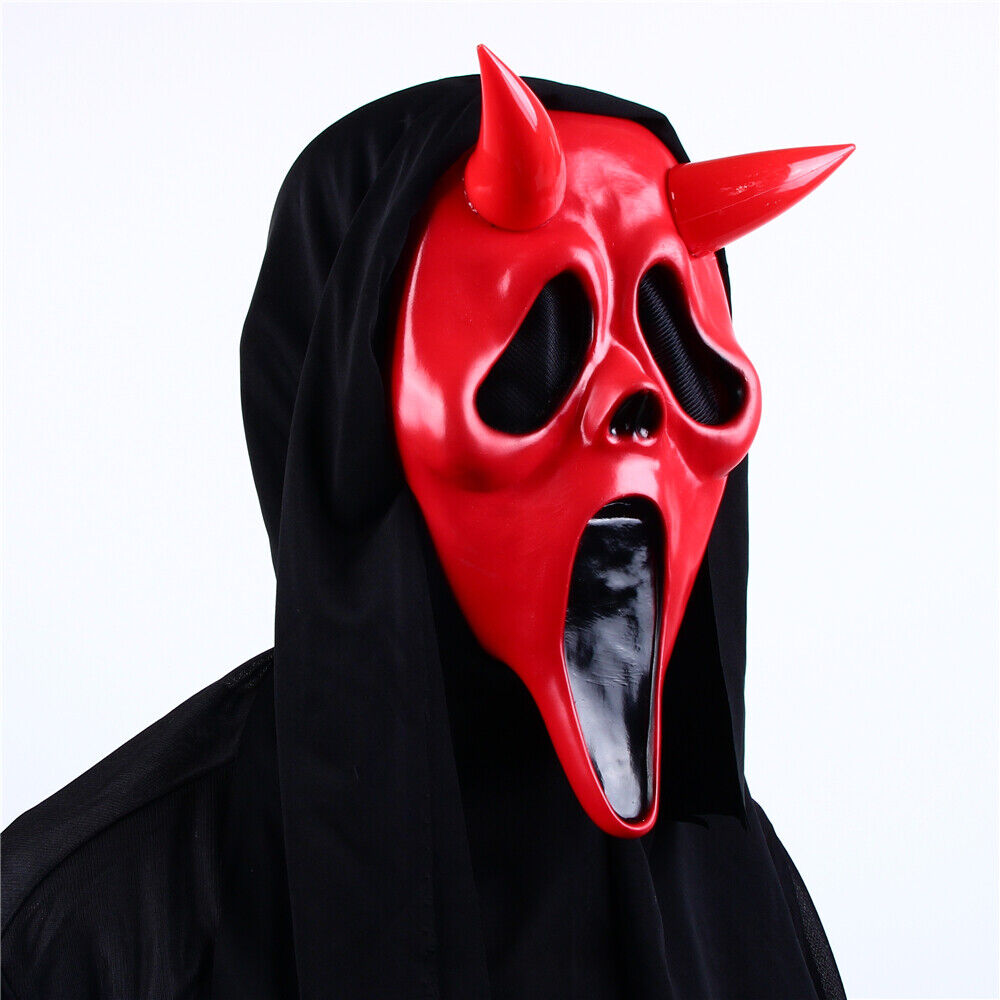 Dropshipping Scream Mask Scary Halloween Horror Movie Cosplay Costume Ghost  Face Halloween Killer Adult Costume Accessory - China Holiday Decoration  and Party Supply price