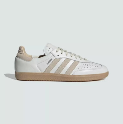 NEW ADIDAS MEN SAMBA OG SAND WONDER WHITE IG1376 Mens 12 US 11.5 UK 46 2/3 EUR