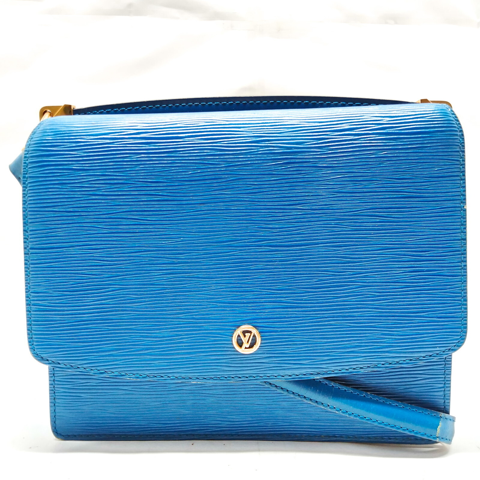 Louis Vuitton LV Crossbody bag Blue Epi 2255758 Gem