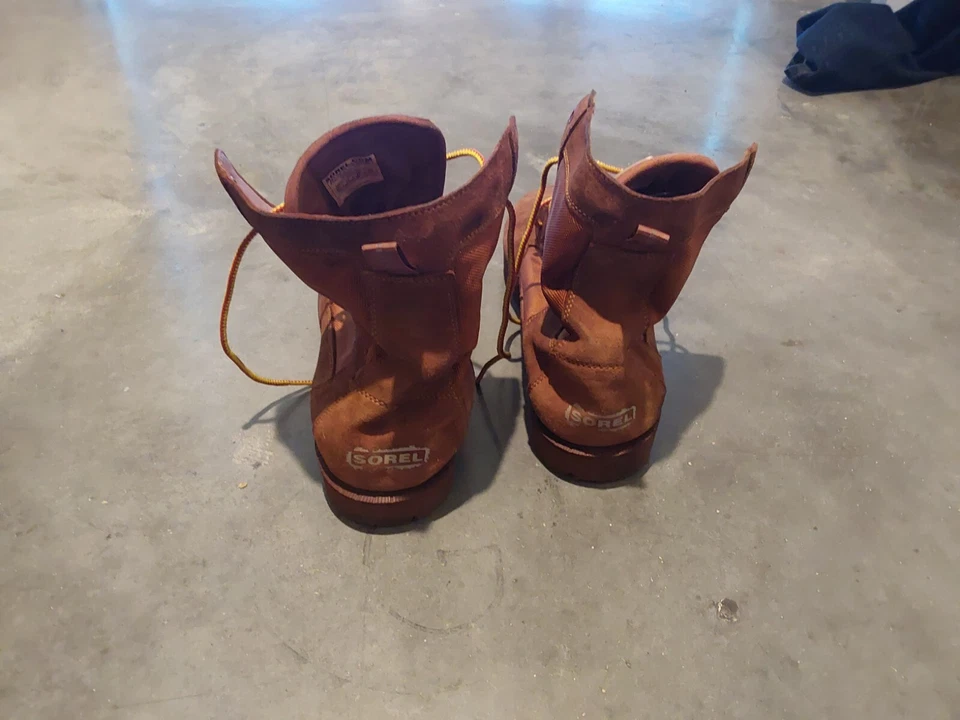 SOREL мужчин коричневый OTM WP загрузки: 12 размер (ощущение как 11-11,5 размер), водонепроницаемый - Изображение 4 из 4