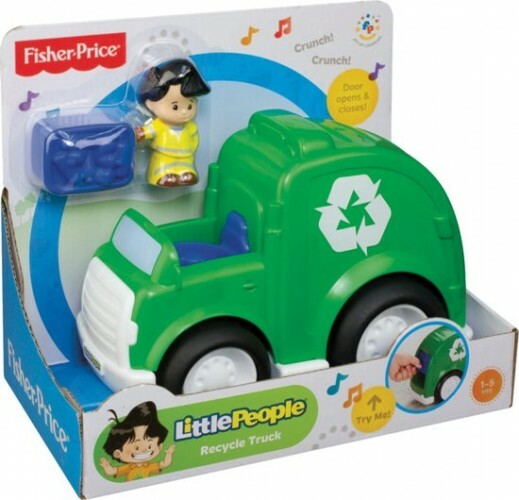 little people recycling truck
