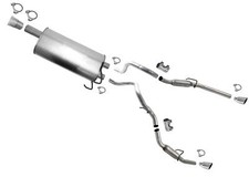 Oe Style Rear Muffler Factory Dual Tail Pipes Resonators For Ram 1500 09-18 5.7