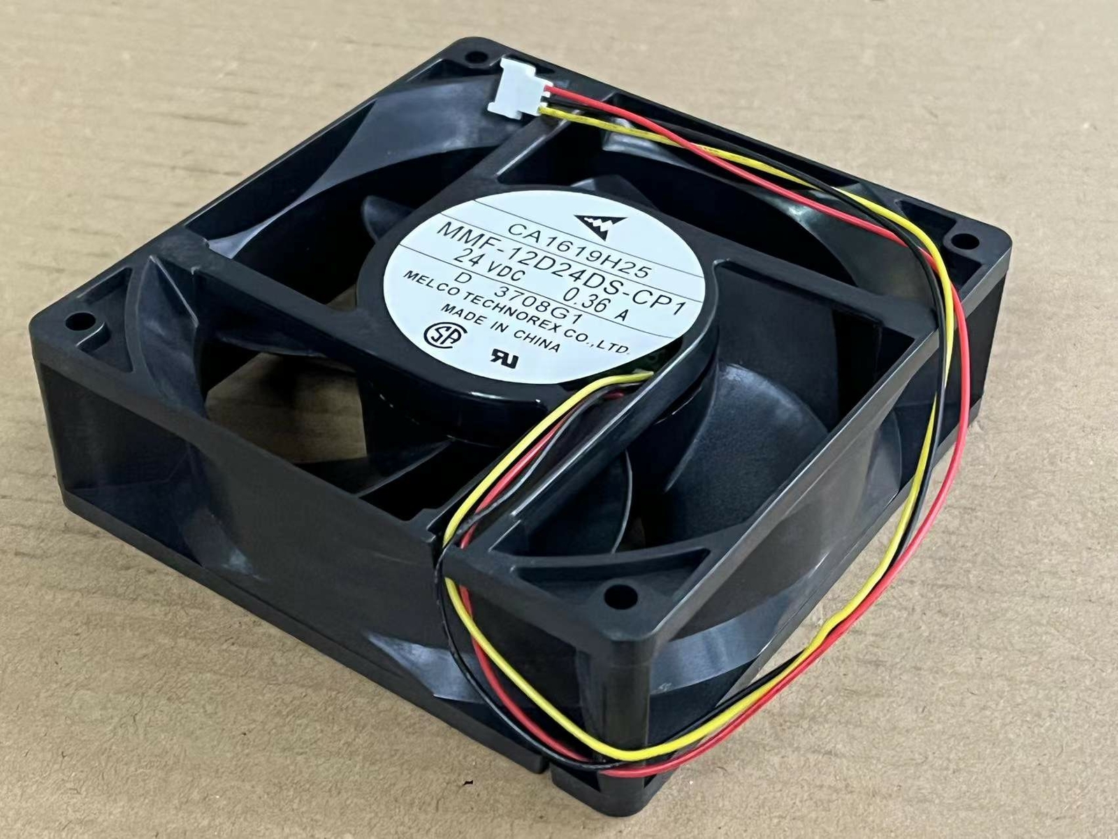 Ventilateur Pour Onduleur Mitsubishi F740 - Modèle MMF-12D24DS-CP1, 24V 0.36A - Pièce De Rechange Neuve