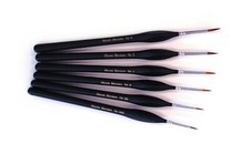 Single Triangular Triangle Handle Fine Modelling Paint Brushes Art Model Making