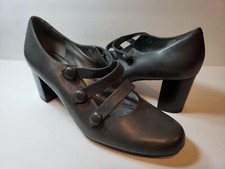 ecco Women's Dark Gray Pumps - Size 39
