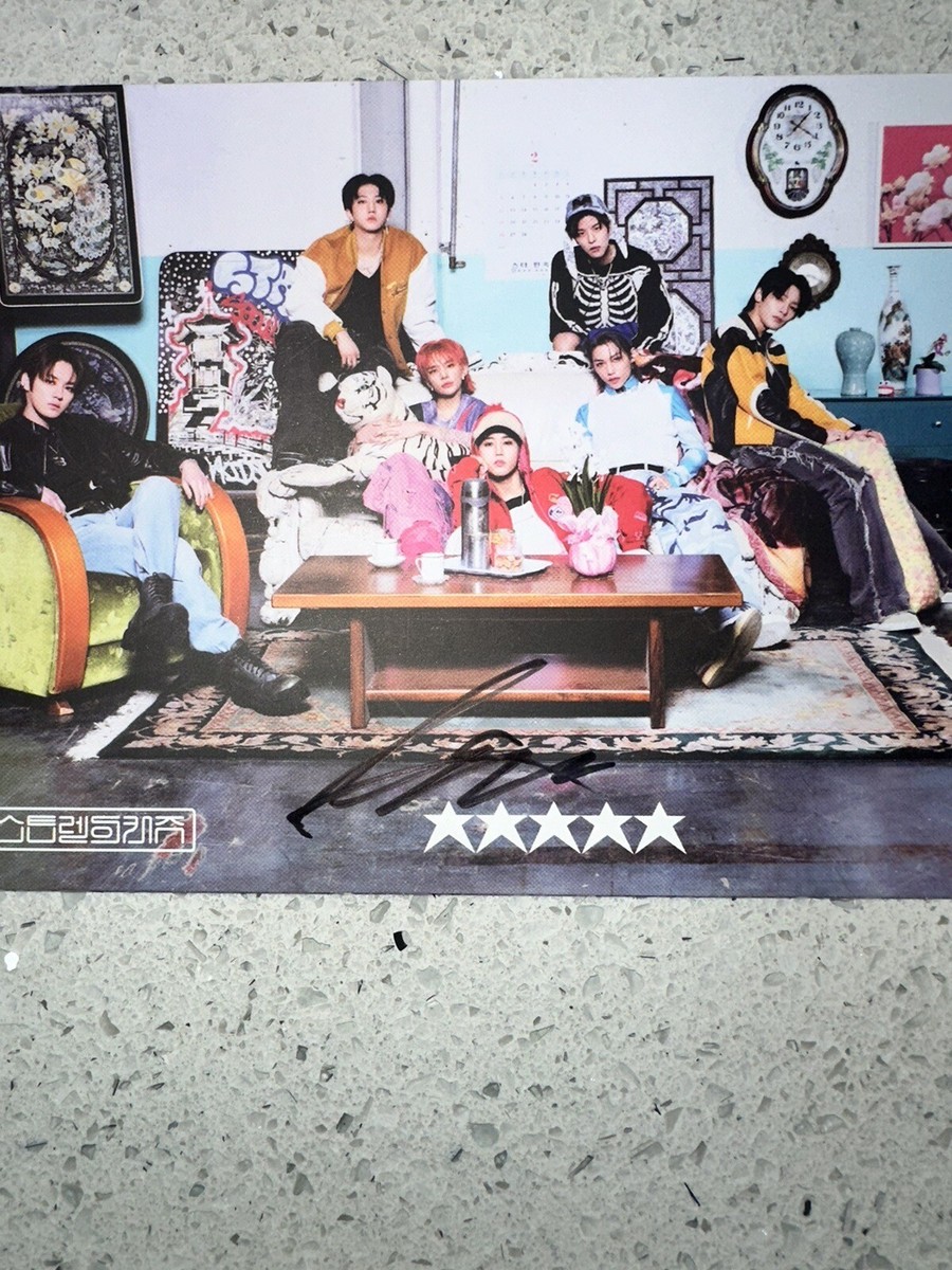 Stray kids shop サイン スンミン　ポストカード Stray kids shop サイン スンミンポストカード
