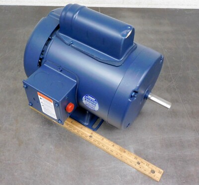 #ad #ad Leeson 110108.00 General Purpose Motor .75HP 1Ph 60Hz 115 230V 3600RPM 56 Frame $353.99