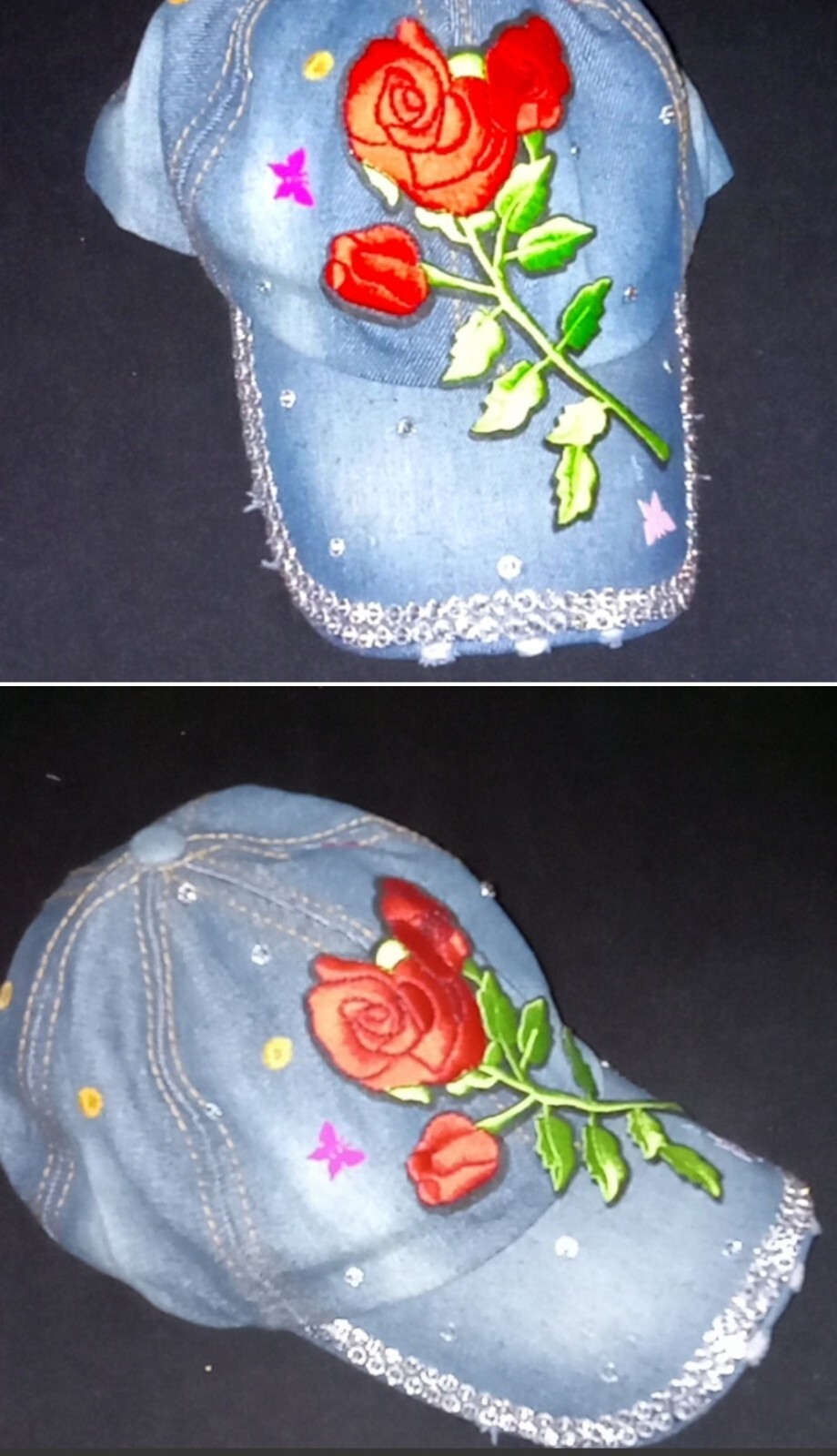 Stylish Women's Baseball Cap with Trendy Design  -image