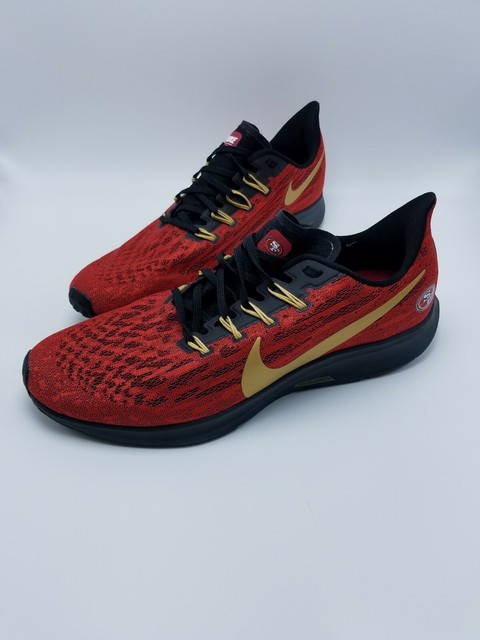 Nike Air Zoom Pegasus 36 NFL San Francisco 49ers Mens Size 12 Ci1924-600 for sale online | eBay