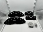 MGP CALIPER COVERS 2009-2016 BMW 535i XDRIVE GLOSS BLACK BRAND NEW OVERSTOCK