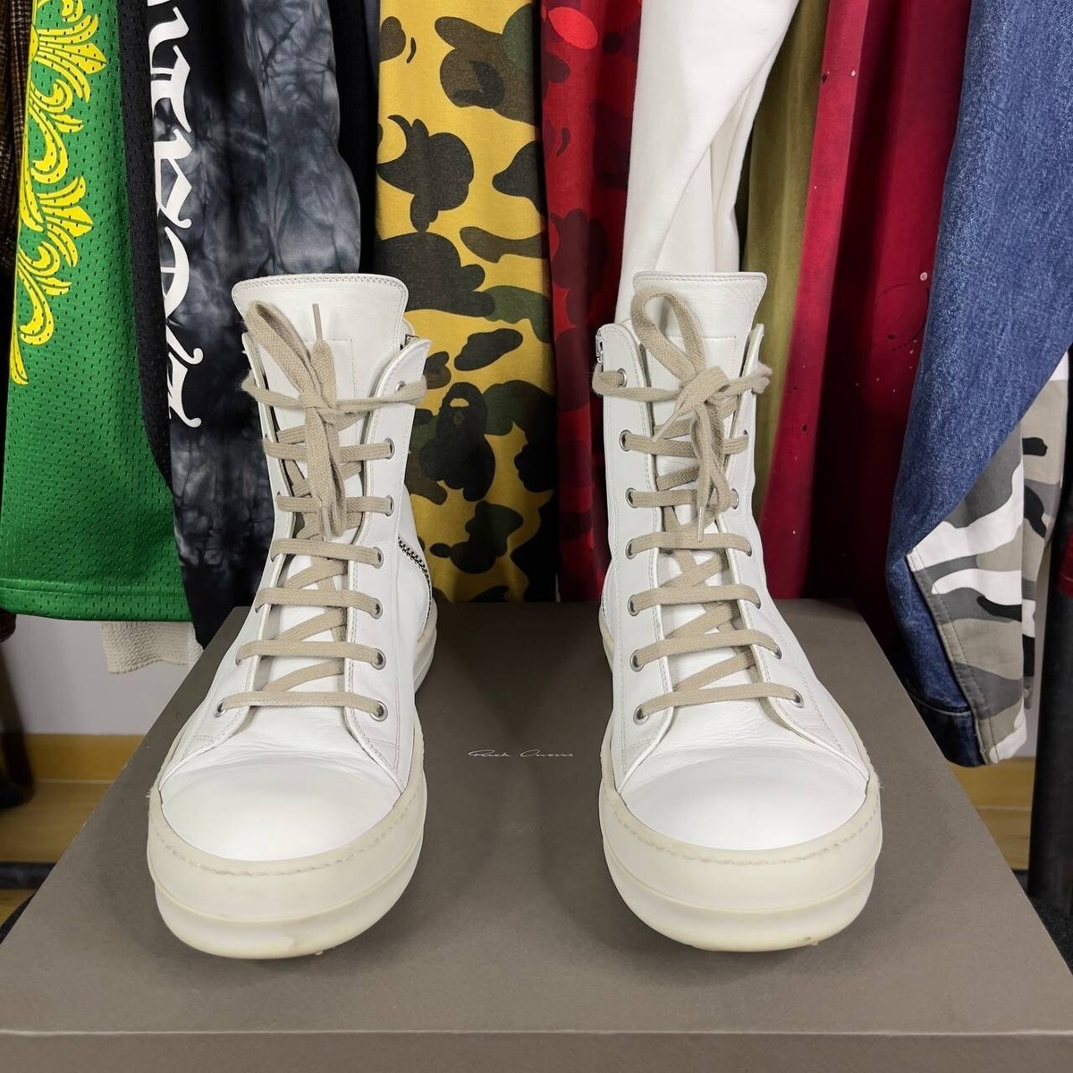 靴 Rick owens high ramones ss23 Rick owens high ramones ss23