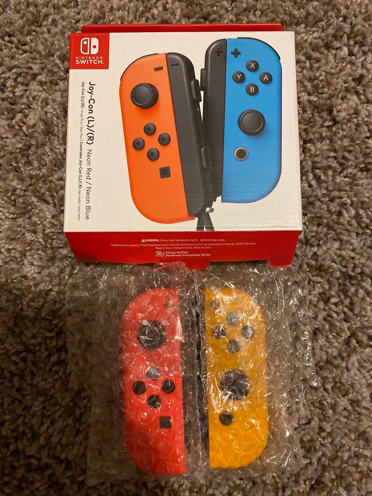 Nintendo Joy Con L R Wireless Controllers For Nintendo Switch Neon Green For Sale Online Ebay