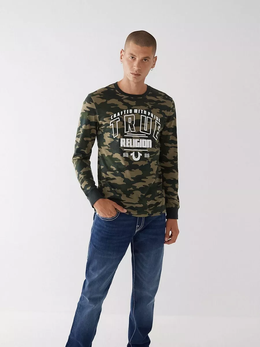 true religion camo shirt
