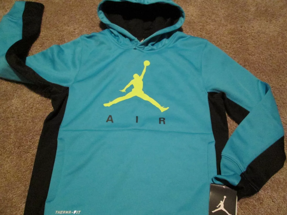 Sudadera Jordan Jumpman Logo Fleece Hoody Negro para nino