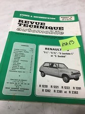 Revue technique Renault R5