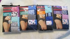 Joe Boxer 5 Pk Womens Panties Plus Size Bikini hipster boy short Size 13 choice