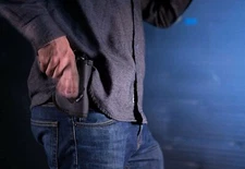 Swipe MQR Handgun Holster OWB Gun Holster w/ Magnetic Quick Release - Right Hand