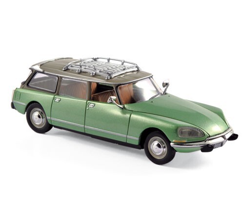 Citroën DS 23 Break 1974 vert métallisé Norev 155044 à l'échelle 1:43