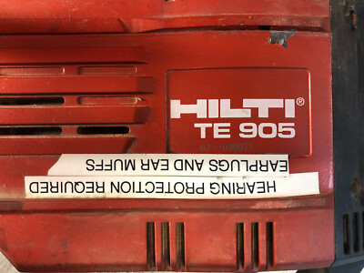 ヒルティ TE 905-AVR HILTI - TE 905 AVR Breaker Jack Hammer - Fair Condition - Needs