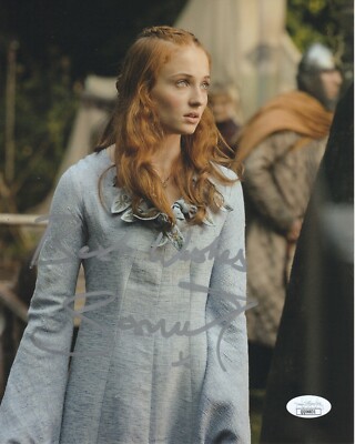 Sophie Turner Game of Thrones Autographed Signed 8x10 Photo COA #5