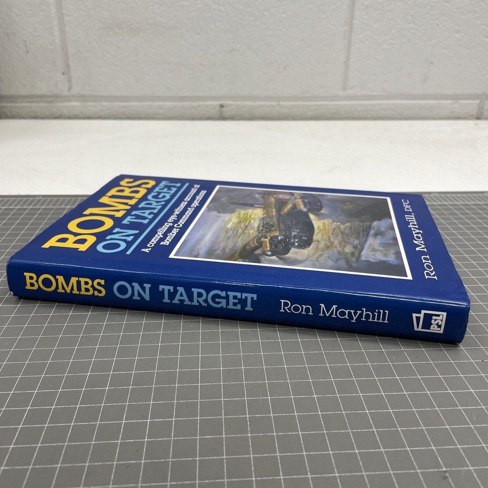 ORIGINAL WAR MILITARY BOOK HARD WW2 Bombs On Target Bomber Mayhill T eBay
