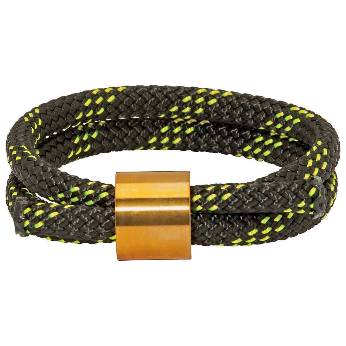 Элис сшила этот женский браслет из черного и золотого цветов