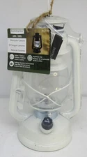 Everylasting Glow, Led White Hurrican Lantern. New.
