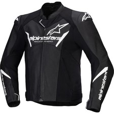 Herren Motorrad Jacke 58 - Alpinestars Faster V3 Airflow - schwarz-weiß