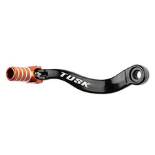 Folding Shift Lever Stock Black/Orange Tip Compatible with KTM 500 EXC-F 2017