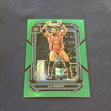 La Knight 2023 Panini Prizm WWE Green Prizm Card #120