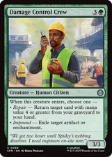 2025 MTG: SPM - Damage Control Crew (#99, Foil, Uncommon, Near Mint)