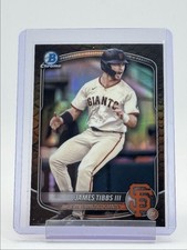 JAMES TIBBS III 2025 BOWMAN CHROME REPTILIAN REFRACTOR GIANTS A Q3478