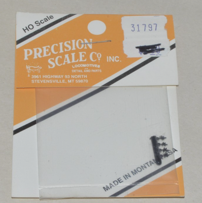 #ad HO steam locomotive PARTS Precision Scale 31797 valve retainer 4 Westinghouse $3.00