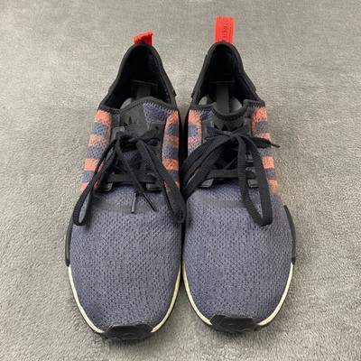 Adidas Sneakers NMD R1 Shoes Mens Size 14 Core Black Coral FV3645 Sneakers